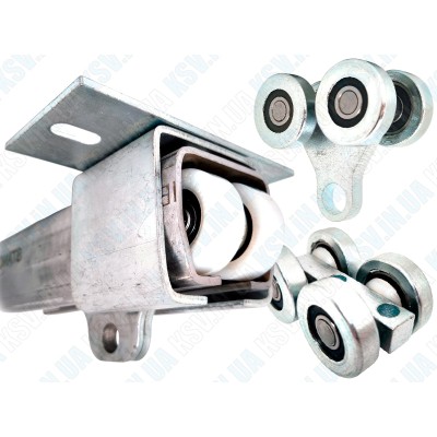 Комплектующие для подвесных ворот и конструкций до 500 кг (69 на 58 мм)