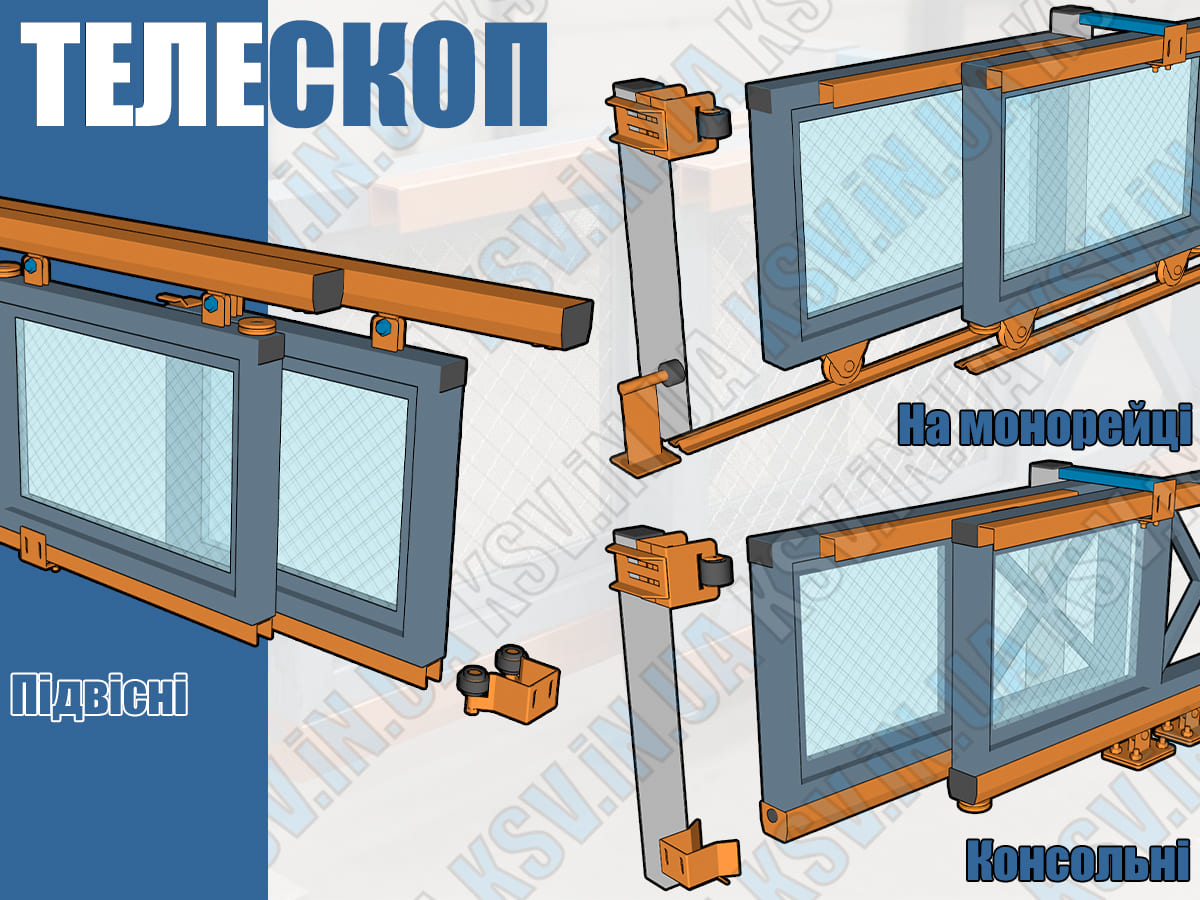 3 види телескопічних воріт для тих, у кого мало місця: як зробити своїми руками та зекономити простір