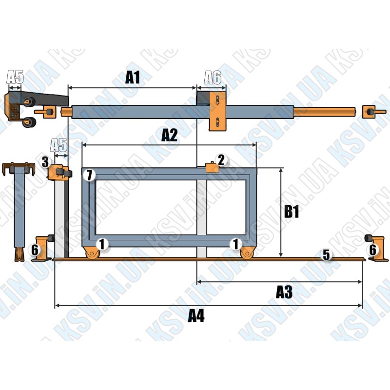 Monorail Sliding Gate Calculator
