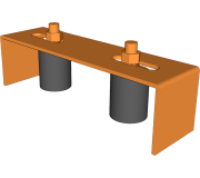 Верхні направляючі ролики для відкатних воріт