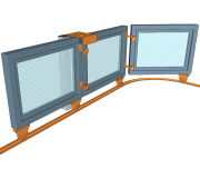 KSV Curved and Radius Sliding Gate Hardware