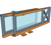 Фурнитура для ворот ТЕЛЕСКОП