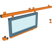 Фурнитура для ПОДВЕСНЫХ ворот