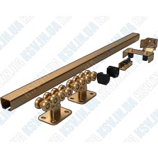 Sliding Gate Kit №4, up to 400 kg, 4 m (Polymer)