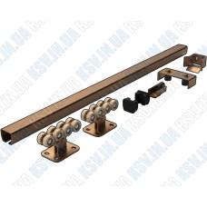 Sliding Gate Kit №4, up to 400 kg, 4 m (Polymer)