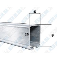 Направляющая СТРИКС средняя 42×54 мм (метр)