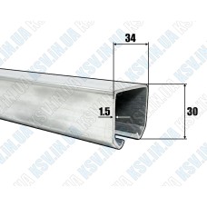 Напрямна СТРІКС мала 34×30 мм (метр)