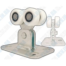 Каретка №2В 69×58 мм (полімер) до 400 кг