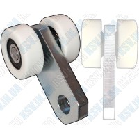 Каретка ПВ 69×58 мм (полімер) до 200 кг