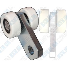 Каретка ПВ 69×58 мм (полімер) до 200 кг