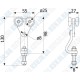 Роликова каретка для підвісних конструкцій СТРІКС М-2 (для балки 34×30)