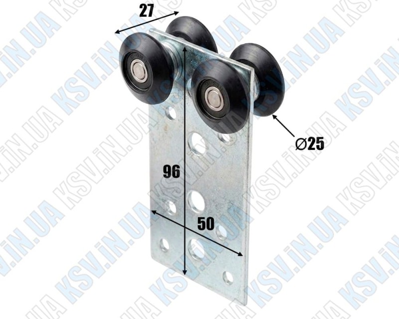 STRIX MP2a Plate Mounted Carriage 34×30 mm (POLYMER up to 75 kg)