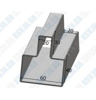 Т-профіль для воріт (МЕТР)