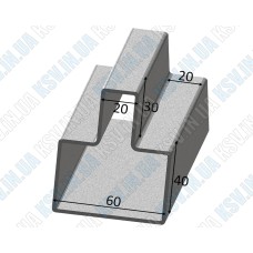 Т-профіль для воріт (МЕТР)
