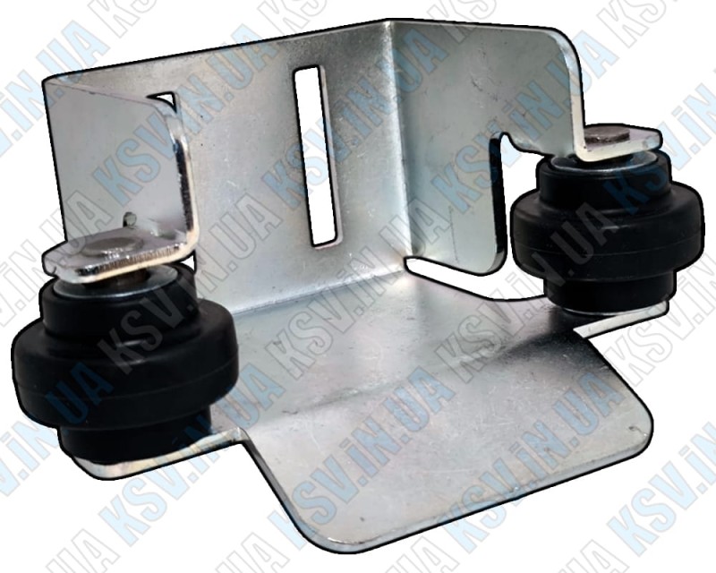 1440. Улавливатель №2С для откатных ворот с резиновыми роликами 70 мм