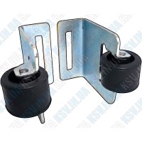 Улавливатель 3С тип 2 для откатных ворот с резиновыми роликами