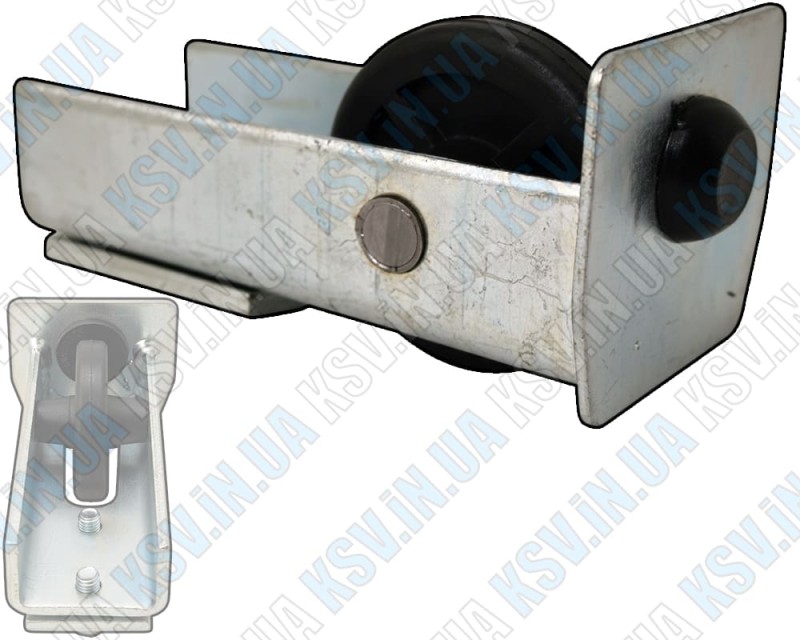 1541. End Roller A No.2 for Sliding Gates with End Cap 70×60 mm