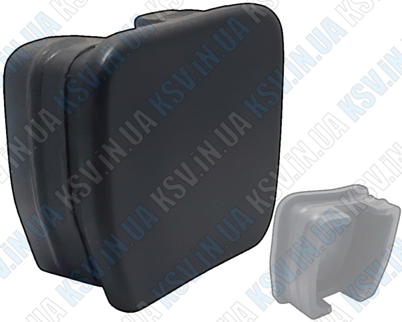 1620. Small end cap for sliding gate beam 70×60 mm