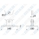 Монтажна основа для роликової каретки 500 кг (5.5×10см)