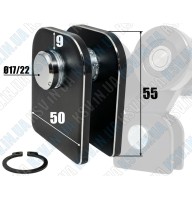 Проушины для роликовой каретки (пара)