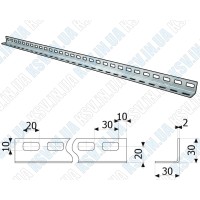 Куточок монтажний перфорований (МЕТР)