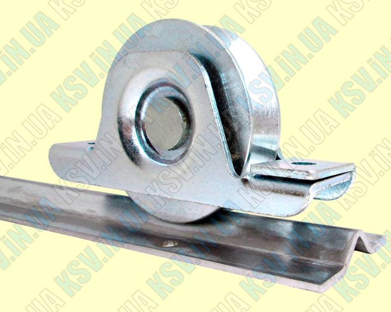 Опорний ролик d78 з внутрішнім кронштейном під КУТОК