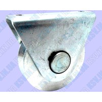 Опорный ролик d98 с наружным кронштейном под КРУГЛЯК