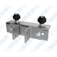 Направляющие ролики 45 мм с кронштейном для откатных ворот (800 кг)