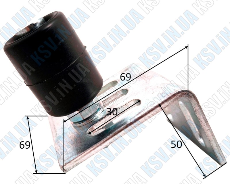 422323. Напрямні ролики з кронштейном КСВ для відкатних воріт