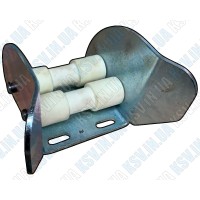 Кронштейн підтримуючий для балки відкатних воріт 140×140