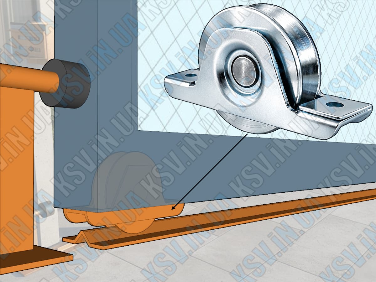 Врізний внутрішній кронштейн