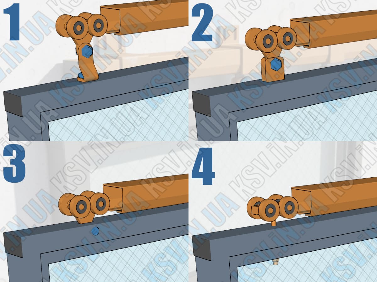 Збільшена схема каретки