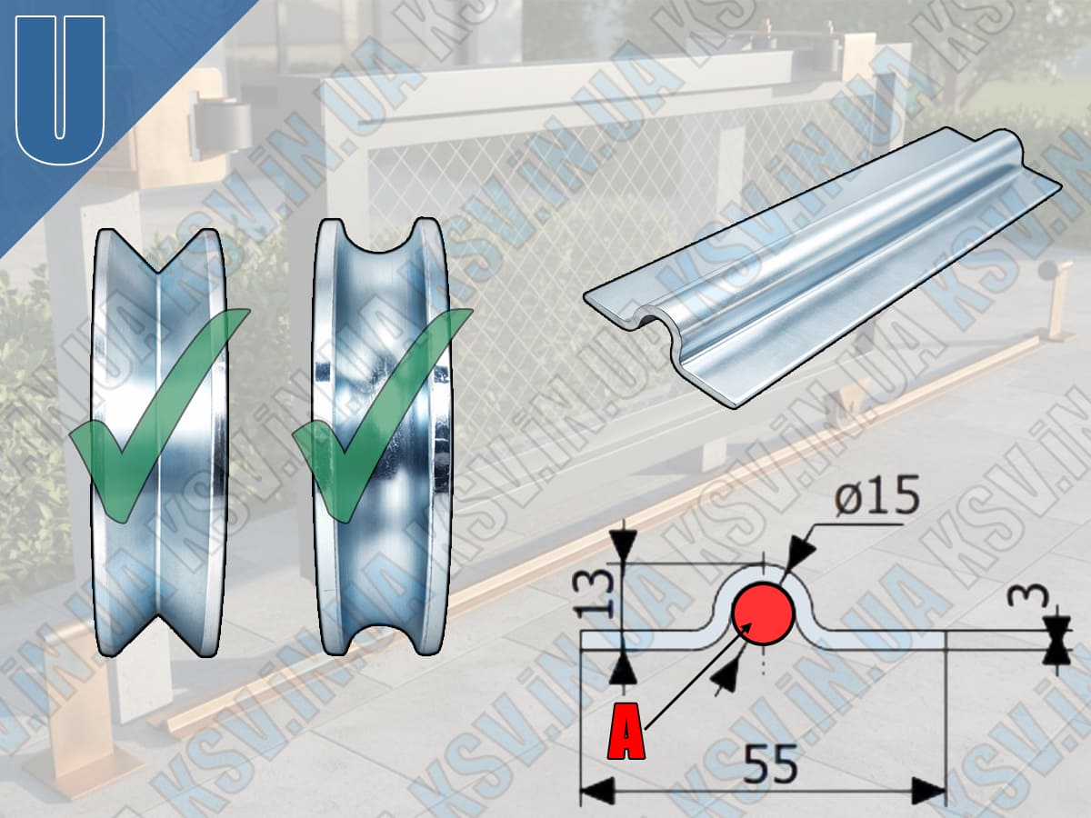 Alpha U-profile round
