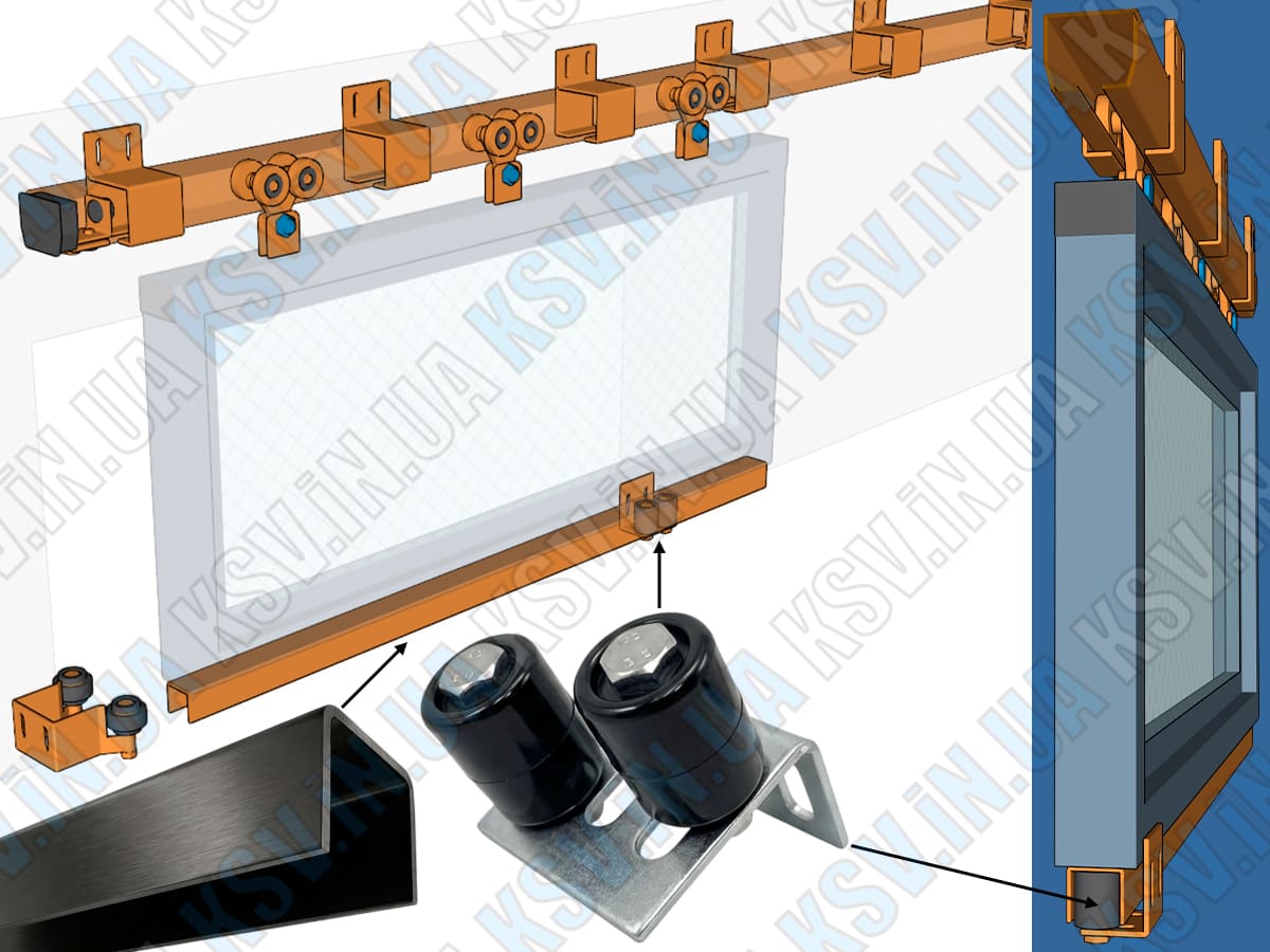 Hidden guide system by KSV Systems