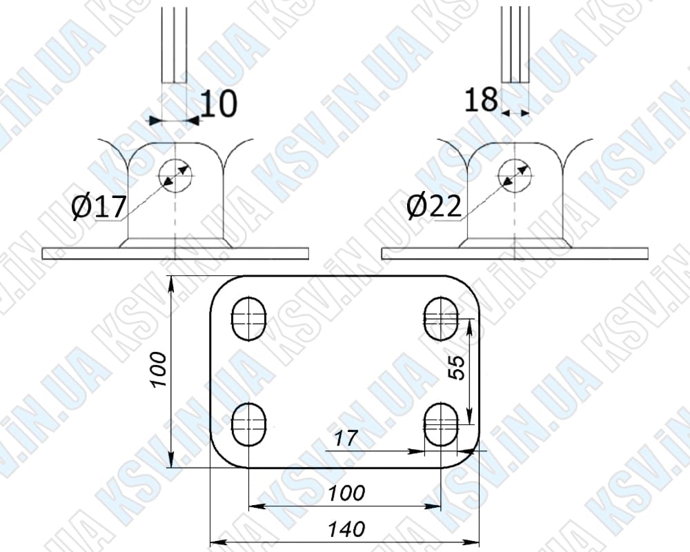 Монтажна основа 180701